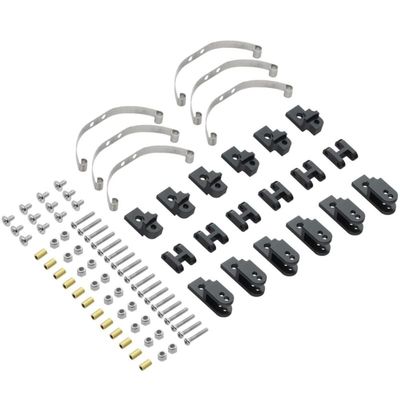 1/16 Military-Truck Upgrade Chassis Frame Spring Suspension Shock Absorption Set For WPL B36 B16 Q60 Q63 Q75 6x6 Parts And Accessories 1/16