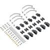 1/16 Military-Truck Upgrade Chassis Frame Spring Suspension Shock Absorption Set For WPL B36 B16 Q60 Q63 Q75 6x6 Parts And Accessories 1/16 view 1