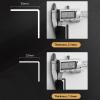 Wcxixo Wall Corner Protector, Aluminum Alloy 89 Degree Wall Corner Shield with Durable Self Adhesive Walls Edge Protector for Living Room Bedroom view 4