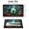 MTG Playmat Size 24x14in Free Storage Bags Non-Slip Backing Printing, Ideal for Card Game Enthusiasts TCG Playmat (with Zone,High-Tech) view 2
