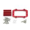 Servo Mount Set Aluminum ARA320574 for Arrma Kraton 6S Typhon 6S Outcast 6S Notorious Mojave Talion Fireteam Upgrade Parts (Red) view 2