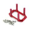 Servo Mount Set Aluminum ARA320574 for Arrma Kraton 6S Typhon 6S Outcast 6S Notorious Mojave Talion Fireteam Upgrade Parts (Red) view 3