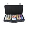 THUNDERBAY 13.5 Gram 300 Clay Composite Poker Chips Set with Aluminum Case, Two Decks of Playing Cards, One Metal Dealer Button&5 Dices for Poker, Texas Hold'em, Blackjack, Casino Games at Home view 1