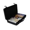 THUNDERBAY 13.5 Gram 300 Clay Composite Poker Chips Set with Aluminum Case, Two Decks of Playing Cards, One Metal Dealer Button&5 Dices for Poker, Texas Hold'em, Blackjack, Casino Games at Home view 2