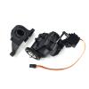 JOYSOG Metal 2 Speed Transmission Gearbox with Internal Gears Set for Traxxas 1/10 TRX-4 TRX-6 RC Crawler Car Upgrade Parts(Black) view 4