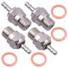 CrazyHobby N4#4 NO.4 Glow Plug 70117 Medium Hot Spark Nitro Engine Parts for Traxxas HPI HSP Kyosho Redcat 1/8 1/10 RC Car Truck Buggy Replace OS 8 (4PCS) view 1