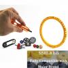 496 Pcs Technical Parts Building Blocks Gears Axle Pin Connector Compatible with Major Brand Toy Technical Cam Worm Cogs Gears Steering Parts Differential Engine Kit MOC Pieces for Replacement view 3