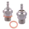 CrazyHobby N4#4 NO.4 Glow Plug 70117 Medium Hot Spark Nitro Engine Parts for Traxxas HPI HSP Kyosho Redcat 1/8 1/10 RC Car Truck Buggy Replace OS 8 (2PCS) view 1