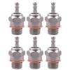 CrazyHobby N4#4 NO.4 Glow Plug 70117 Medium Hot Spark Nitro Engine Parts for Traxxas HPI HSP Kyosho Redcat 1/8 1/10 RC Car Truck Buggy Replace OS 8 (6PCS) view 4