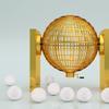 25pcs Raffle Bingo Ball Set - 1.57 Inch White Raffle Balls for Lottery Games, for Events, Parties, and Festive Activities view 3