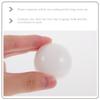25pcs Raffle Bingo Ball Set - 1.57 Inch White Raffle Balls for Lottery Games, for Events, Parties, and Festive Activities view 4