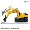 JAMARA S-Matic 2.4 GHz Excavator, 360 Tower Rotation, Charging/Unloading, Yellow view 3