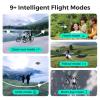 HOVERAir X1 Drone with Camera, Self-Flying Camera Drone with Follow Me Mode, Foldable Mini Drone with HDR Video Capture, Palm Takeoff, Intelligent Flight Paths, Hands-Free Control Black (Combo) view 2