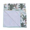 Aashita Creations Toddler Hand Work Kantha Cotton Baby Quilt, Bedspread Throw Floral Printed Baby Quilt_1073 view 3