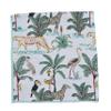 Aashita Creations Toddler Hand Work Kantha Cotton Baby Quilt, Bedspread Throw Floral Printed Baby Quilt_1073 view 4