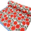 Aashita Creations Toddler Hand Work Kantha Cotton Baby Quilt, Bedspread Throw Floral Printed Baby Quilt_1079 view 3