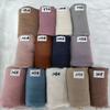 Crinkle hijab - muslim women headscarf - Soft Cotton - Green 59 view 2