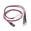 2Pcs 2 LEDs RC Car Light Headlights Taillight Kit Accessories for SCX10 D90 TRX4 SCX10 Truck Tank Crawler(2 Red +2 White) view 4