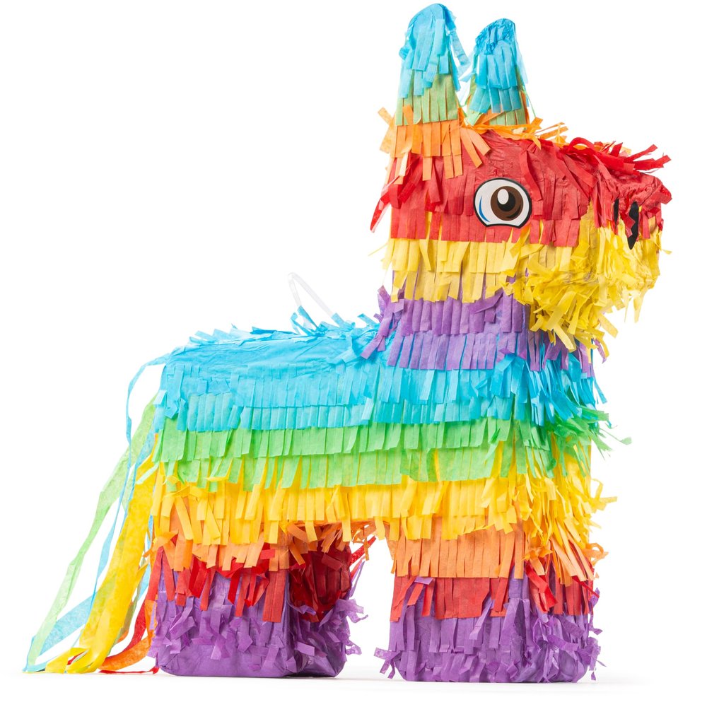 The Award Box Donkey Pinata Animal Theme Birthday Party Decorations 16.5 in