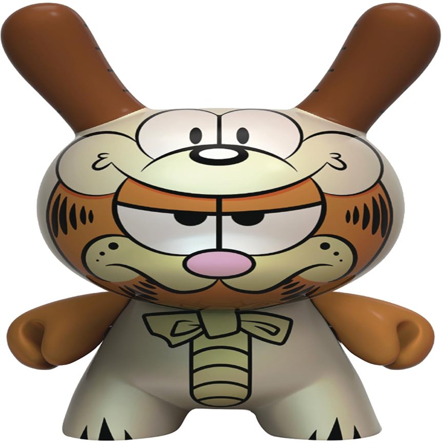 GARFIELD "EL IMPOSTOR" 8-INCH DUNNY ART FIGURE BY WUZONE