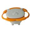 Spill Bowl 360 Degree Rotation Shatter Resistant Magic Bowl for Outdoor Home for Toddlers (White) view 1