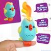 Fingerlings Sweet Tweets Interactive Bird  Record & Play Secret Messages, Includes 40+ Sounds & Reactions  Lionel (Blue) view 4