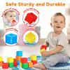 KAEILORU Magnetic Blocks for Kids Ages 3-5 4-8 Magnetic Building Blocks for Toddlers Magnet Cubes Sensory Creative Learning Toys Gift for Kids 3 4 5 6 7+Year Old Boys Girls Birthday view 3