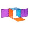 NEOFORMERS Large Magnetic Tiles Set - 6 Piece Square STEM Learning & Educational Building Kit for Kids - Perfect Construction Toy Gift view 1