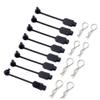 KingVal Replacement RC Car Shell Clips with Pull Tabs Universal Compatible with 1/7 1/8 1/10 1/12 RC Car view 3