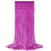 YAXINRUI 12 PCS Hot Pink Bead Necklaces, Pink Mardi Gras Bead, Cancer Awareness Beads Necklaces, Valentine Necklace, 33 Inch Party Beads for Mardi Gras Christmas Cancer Awareness Month Events view 1