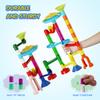 ifollower Marble Run, 110pcs Marble Maze Game Construction Building Toys for Kids, Marble Track Race Set STEM Learning Toys Gift for Boys Girls 3 4 5 6 7 8 9 10+, 8105 view 2