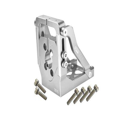 JOYSOG Aluminum Alloy Quick Release Motor Base for TRAXXAS 1/6 4WD XRT 8S-78086-4 RC Motor Mount Bracket Upgrades Part (Silver)