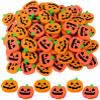 48 Pcs Halloween Pumpkin Erasers for Kids Bulk, Cute Erasers Novelty Pencil Erasers Homework Rewards School Students Classroom Prizes Holiday Party Favors Gifts view 3