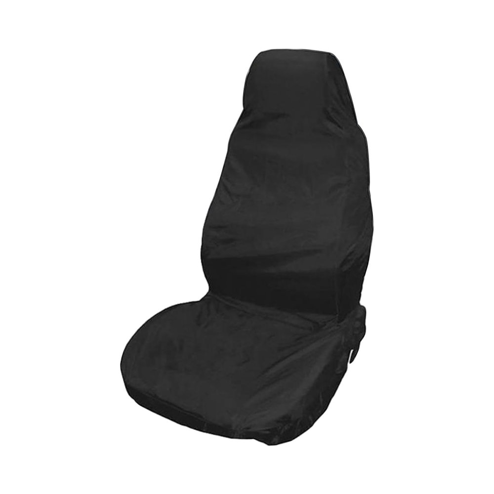 unahtinr Black Oxford Cloth Car Seat Cover Front/Rear Seat Cushion Cover Waterproof Full Wrap Seat Protector,Universal A#