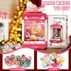 Aiqi Kids Claw Machine, Mini Candy Vending Grabber, Prize Dispenser Toys for Girls and Boys, Electronic Claw Game Machine for Party Birthdays with Lights Sound, Includes 10 Plush and 10 Mini Toys view 4
