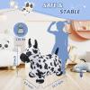 EKEPE Bouncy Hopper Cow & Horse 2 PCS, Inflatable Hopping Outdoor Ride on Bouncy Animal Play Toys with Pump, Birthday for Kids, Toddlers, Boys, Girls 3 4 5 6 Years Old view 4