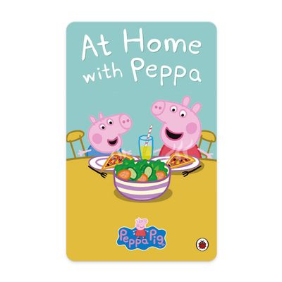 YOTO Peppa Pig: at Home with Peppa Kids Audio Card for Use with Player & Mini All-in-1 Audio Device, Educational & Screen-Free Listening with Fun Stories for Playtime, Bedtime & Travel, Ages 3+