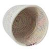 Alipis Small Cotton Rope Weaving Basket Woven Storage for Toys Snacks Sundries Decorative Desktop Organizer Compact Stylish Home Storage view 1