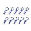 unahtinr 10pcs R-Shaped Metal Body Clips for 1/10 1/8 Model Car Durable Stainless Steel Pins for RCS Model Car Simple Fixing S# view 2
