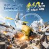 DEERC RC Plane 3 Channel BF-109 Remote Control Airplane Fighter Toys,2.4GHz 6-axis Gyro Stabilizer RTF Glider Aircraft Plane with 2 Batteries,Easy to Fly for Adults Kids Beginners Boys view 3
