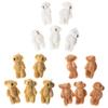 3 Bag Pendant Cartoon Plush Joint Bear Keychain Mini Stuffed Bear Women Backpack Handbag Decorated Gift Favorite 5pcs Decompression Toy Set view 2