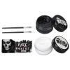 YUYTE Halloween Cosplay SFX Makeup Set, Oil Based Face Paint, Black and White Set, Non Irritating, Easy to Use and Remove, Waterproof, Long Lasting view 1