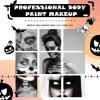 YUYTE Halloween Cosplay SFX Makeup Set, Oil Based Face Paint, Black and White Set, Non Irritating, Easy to Use and Remove, Waterproof, Long Lasting view 4