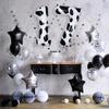 10Pcs Number Balloons Cow Print Balloon 40 inch Aluminum Film Balloon Birthday Party Balloons Cowgirl Theme Number Birthday Decorations Supplies view 3