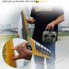 QIYHBVR RC Plane 6-CH Remote Control Plane, 900mm Wingspan RTF RC Airplane Easy to Control with Retract The Landing Gear for Beginners, Adults view 4