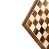 21" Hand Carved Luxury Chess Board in Golden Rosewood - Wooden Professional Chess Board | Solid Inlaid Wooden Chess Board- Taj Chess Store view 1