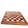 21" Hand Carved Luxury Chess Board in Golden Rosewood - Wooden Professional Chess Board | Solid Inlaid Wooden Chess Board- Taj Chess Store view 2