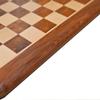 16" Hand Carved Wooden Weighted Chessboard - Golden Rosewood & Maple Wood with 42 MM Sqaure | Chess Board for Tournament view 3