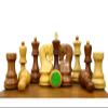 3.7" Russian Zagreb Chess Pieces Set Only | Luxury Yugoslavia Chess Set in Acacia | Best Gift for Him or Her | Chess Moscow view 1