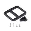 AMK Aluminum Alloy SCX10 II Servo Mounting Bracket LCG Frame Bumper Mount for Axial SCX10 Upgrades Element Enduro(Servo Mount) view 1